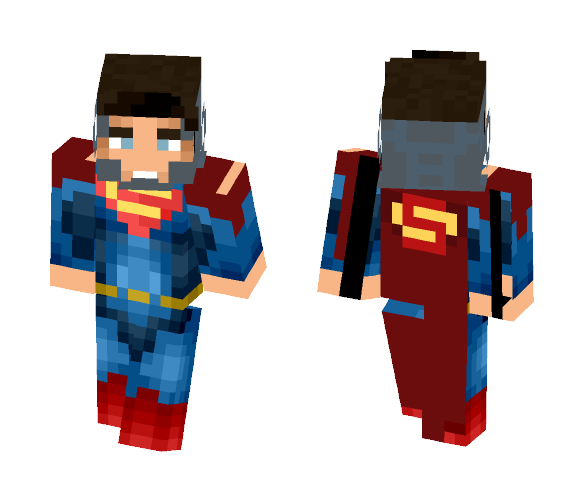 Superman (injustice 2) - Male Minecraft Skins - image 1