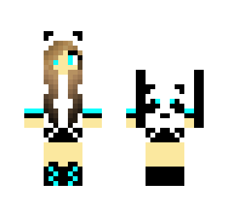 Panda Girl - Girl Minecraft Skins - image 2