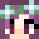 ~The_Victorious13~ Purple hair girl - Color Haired Girls Minecraft Skins - image 3