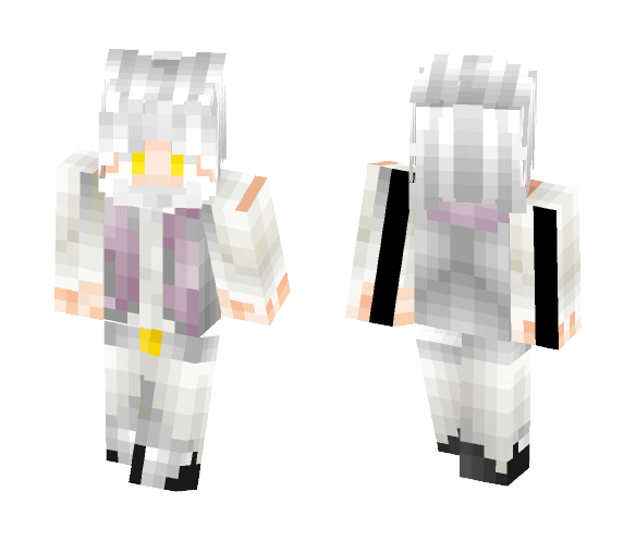 Human Form Weisslogia Fairy Tail - Male Minecraft Skins - image 1