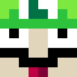 Speed Luigi - Male Minecraft Skins - image 3