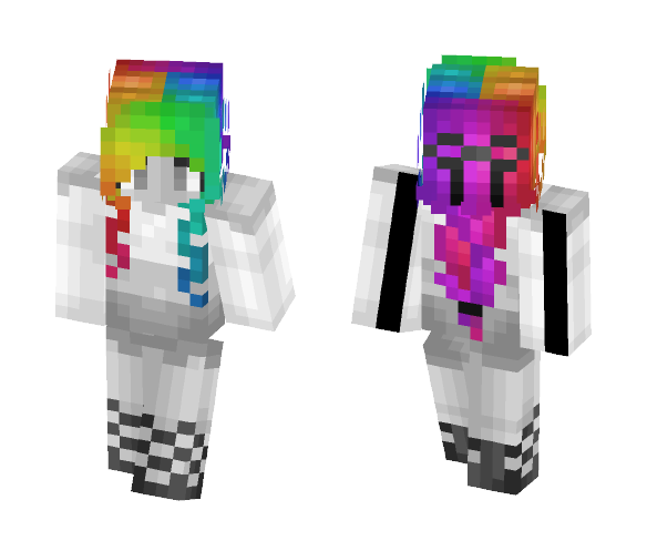 Color me stoked???? - Female Minecraft Skins - image 1