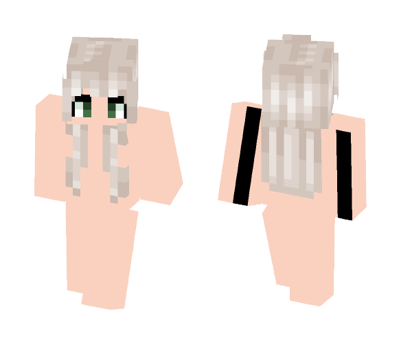 Hair girl Base - Color Haired Girls Minecraft Skins - image 1