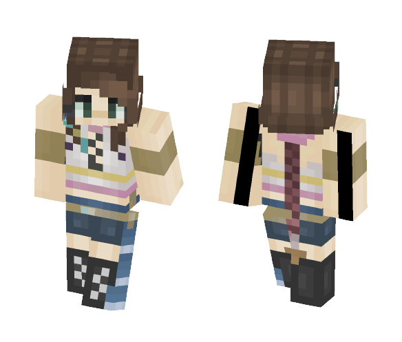Yuna (Final Fantasy) - Female Minecraft Skins - image 1