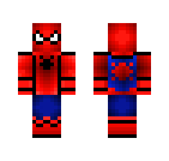 Spider-man Homecoming Suit - Comics Minecraft Skins - image 2