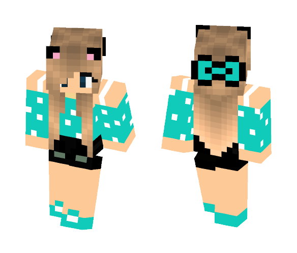 Spotty girl - Girl Minecraft Skins - image 1
