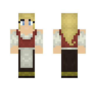 Medieval Barkeep - Female Minecraft Skins - image 2