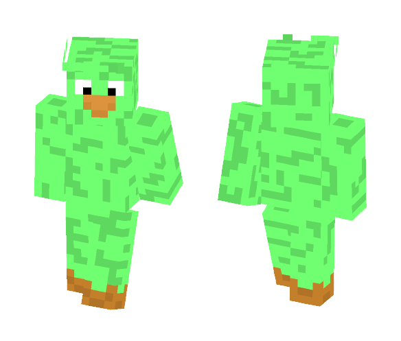Teal Bird - Male Minecraft Skins - image 1