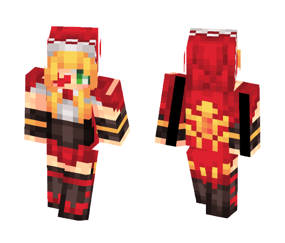 Not-so-Little Red Riding Hood - Female Minecraft Skins - image 1