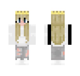 ~Blonde~ - Female Minecraft Skins - image 2