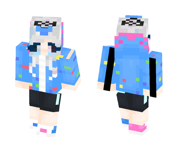 Sugartale - Sans Girl - Girl Minecraft Skins - image 1