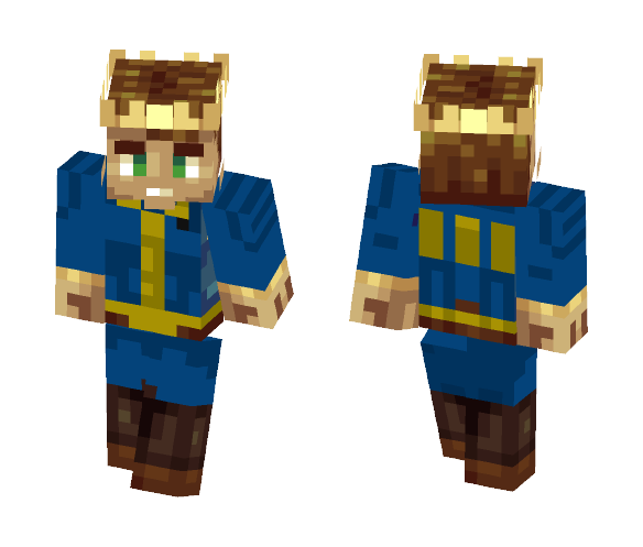 King of the Wasteland - Male Minecraft Skins - image 1