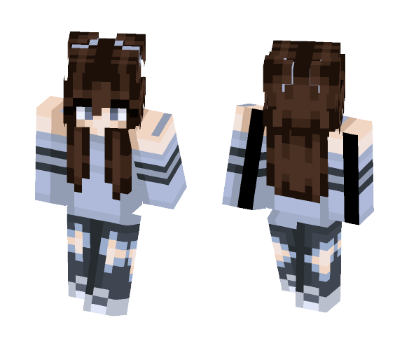 ♦ Violet ♦ - Female Minecraft Skins - image 1