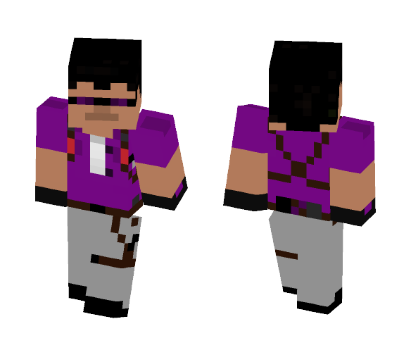 Johnny Gat (Agents of Mayhem) - Male Minecraft Skins - image 1