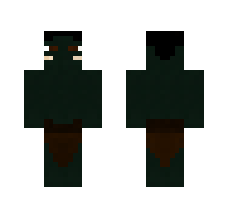 Dark Green Orc - Male Minecraft Skins - image 2