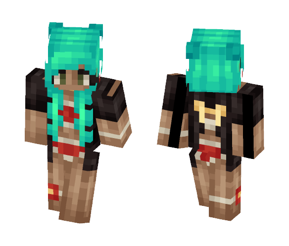 Don't let me mess it up - Female Minecraft Skins - image 1