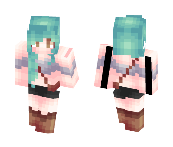 idk what to call this .Hąẕε. - Female Minecraft Skins - image 1