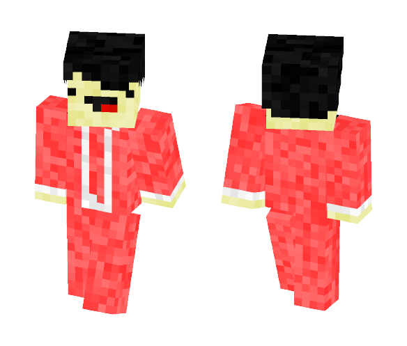 Pink Suit Derp - Male Minecraft Skins - image 1