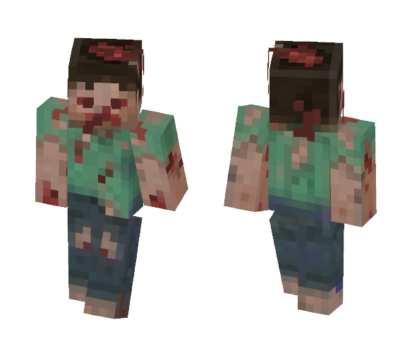 Injured Zombie - Male Minecraft Skins - image 1