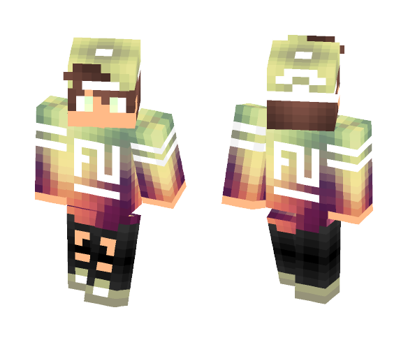 FU Minecraft player - Male Minecraft Skins - image 1