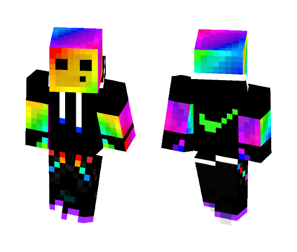 Rainbow Skins De Minecraft Namemc Minecraft Skins Aesthetic | Images ...