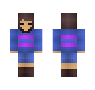 Frisk Undertale - My ReShade - Male Minecraft Skins - image 2