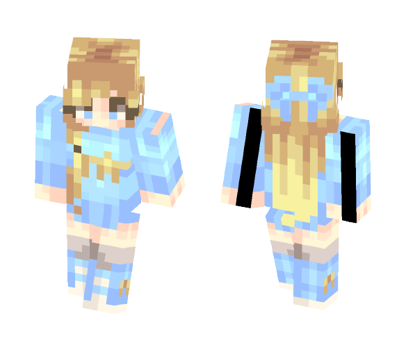 Starry Skies - Female Minecraft Skins - image 1