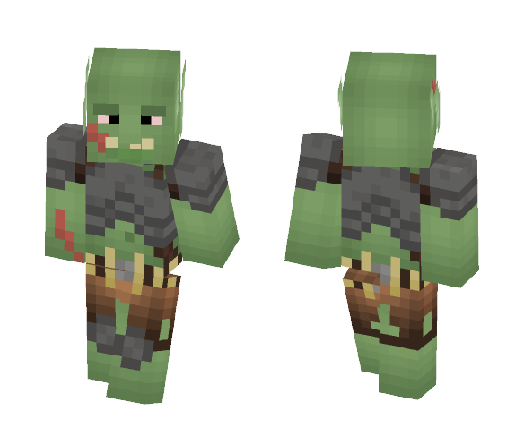 Armored Orc - Male Minecraft Skins - image 1
