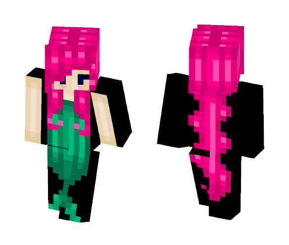 Mermaid 2D - Interchangeable Minecraft Skins - image 1