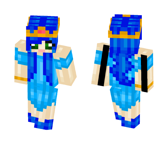 Princess Blueberry - Female Minecraft Skins - image 1
