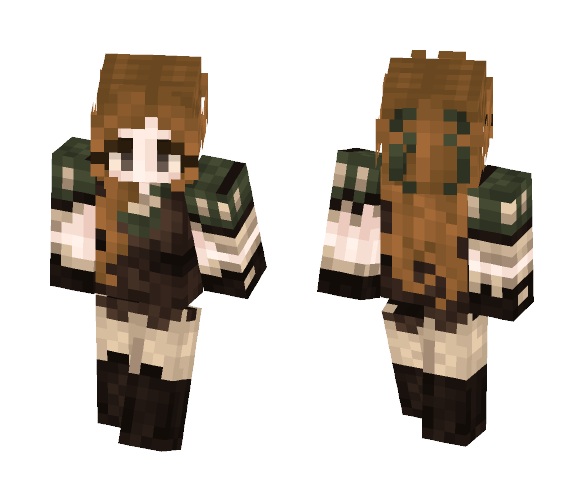 Ginger Ale in Trousers - Female Minecraft Skins - image 1