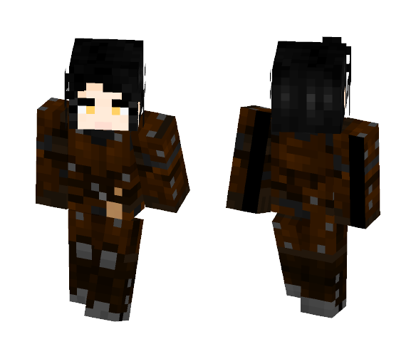 Studded Leather Armor - Female - Female Minecraft Skins - image 1