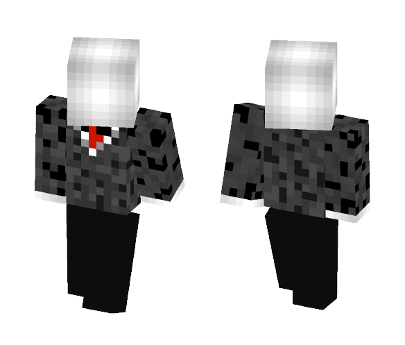 Slender Man - Male Minecraft Skins - image 1