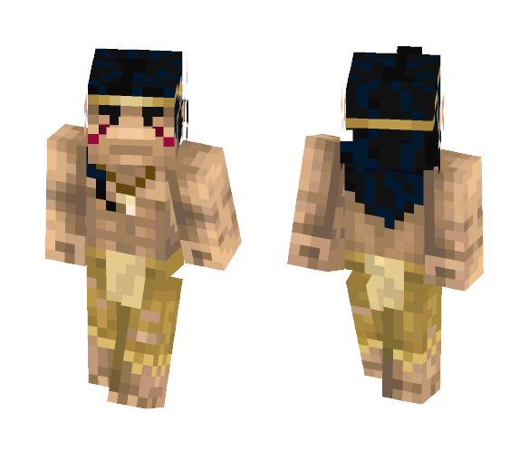 The last Mohican - Male Minecraft Skins - image 1