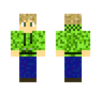 Camo-Hoodie Swag Boy - Boy Minecraft Skins - image 2