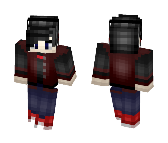 Red Fire - Male Minecraft Skins - image 1