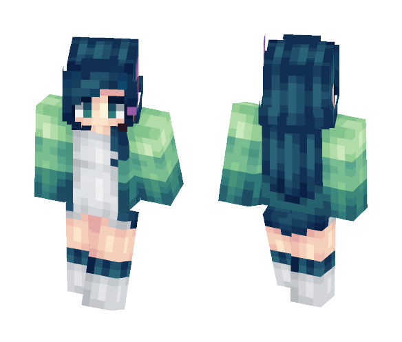 ◊€∆†◊ | Ocean - Female Minecraft Skins - image 1