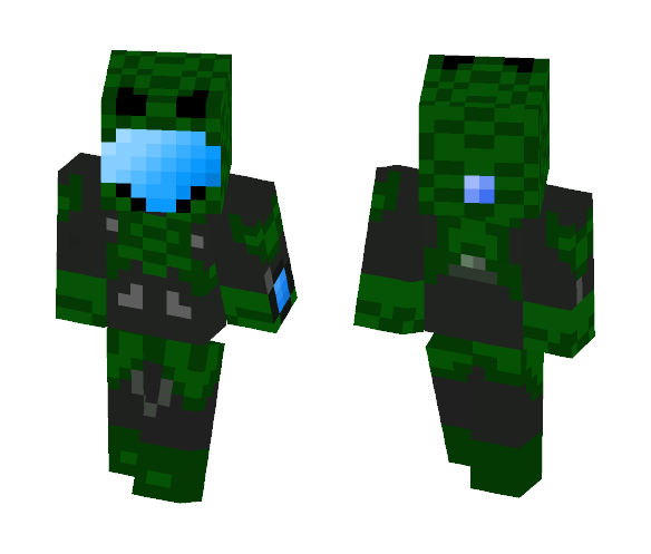 Male Halo Spartan - Male Minecraft Skins - image 1