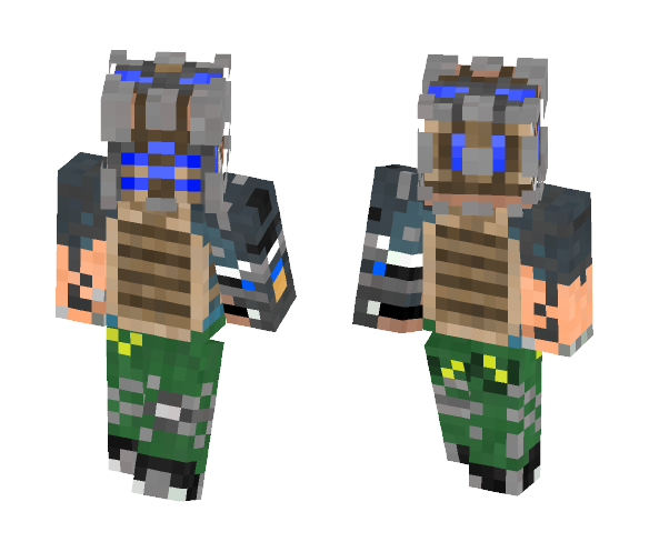 Rebel Brute - Male Minecraft Skins - image 1