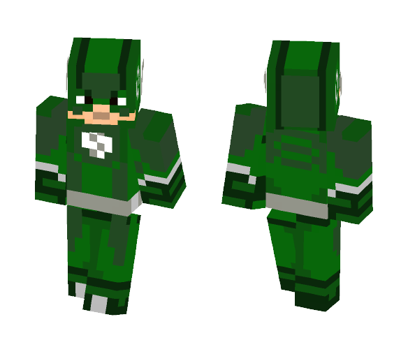 Custom Flash(Green) - Male Minecraft Skins - image 1