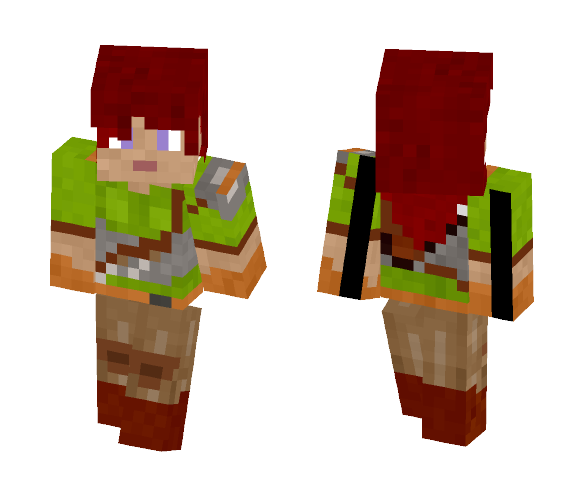 Medieval Archer - Female Minecraft Skins - image 1