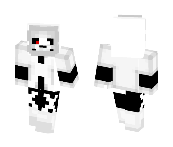 Cross Sans (X-Tale) (UnderVerse) - Male Minecraft Skins - image 1