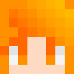 Orange Starburst - Female Minecraft Skins - image 3