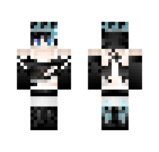 Black Rock Shooter - Beast Mode - Female Minecraft Skins - image 2