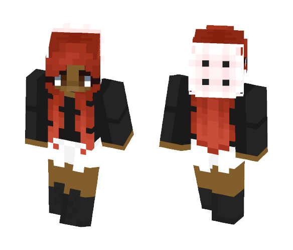 Wowie Another Girl with a Beanie - Girl Minecraft Skins - image 1