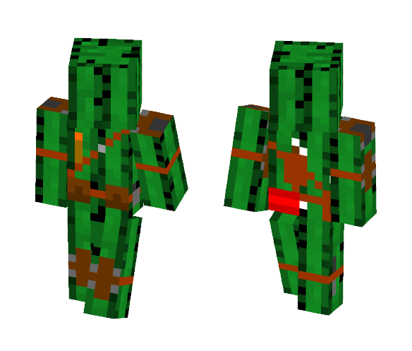 Adventurous Cactus - Male Minecraft Skins - image 1