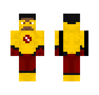 Wally West (Rebirth) Kid Flash Skin - Male Minecraft Skins - image 2