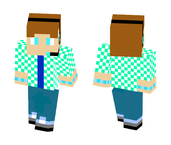 Plaid Shirt Man - Male Minecraft Skins - image 1