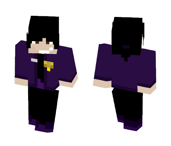 Another Purple Guy?! Yes. - Male Minecraft Skins - image 1