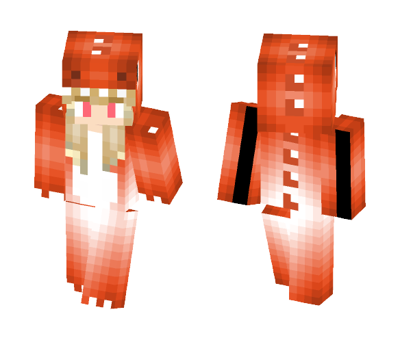 Cute dino girl - Cute Girls Minecraft Skins - image 1